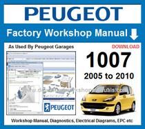Peugeot 1007 Workshop Repair Manual Download